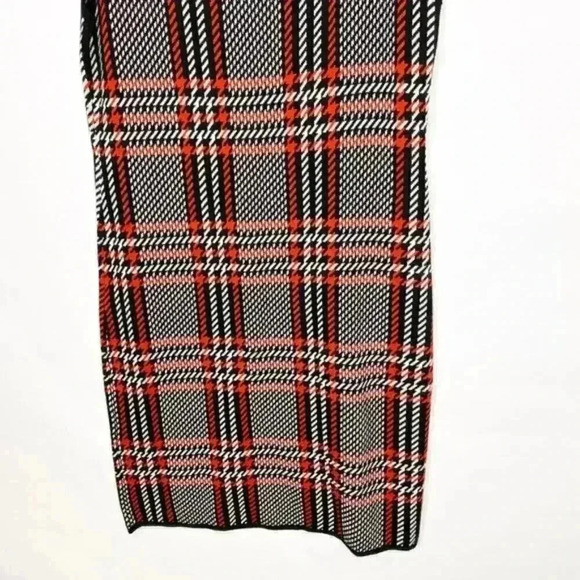 1901 Plaid Houndstooth Sweater Dress Small - Picture 7 of 8